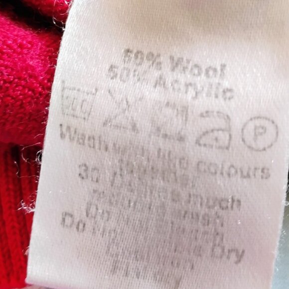 Vivienne Westwood For Virgin Atlantic Wool Cardigan Sweater - Picture 3 of 4